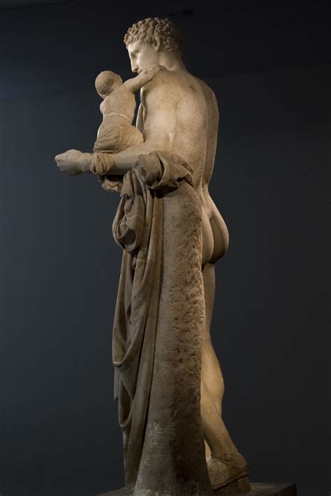 hermes with infant dionysus.